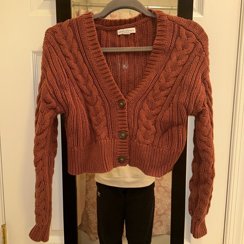 Cropped cardigan
